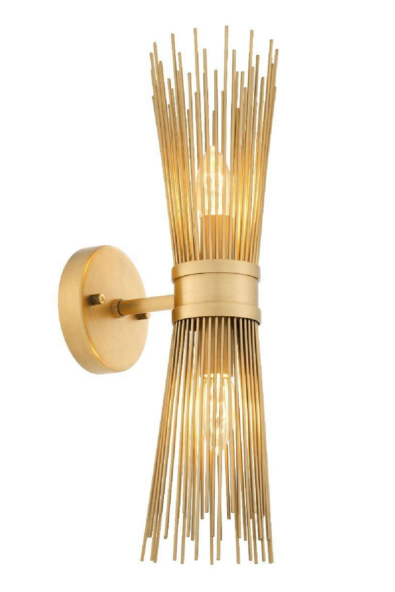 Aplique de Pared Dorado Doble | Eichholtz Romeo | OROA.es