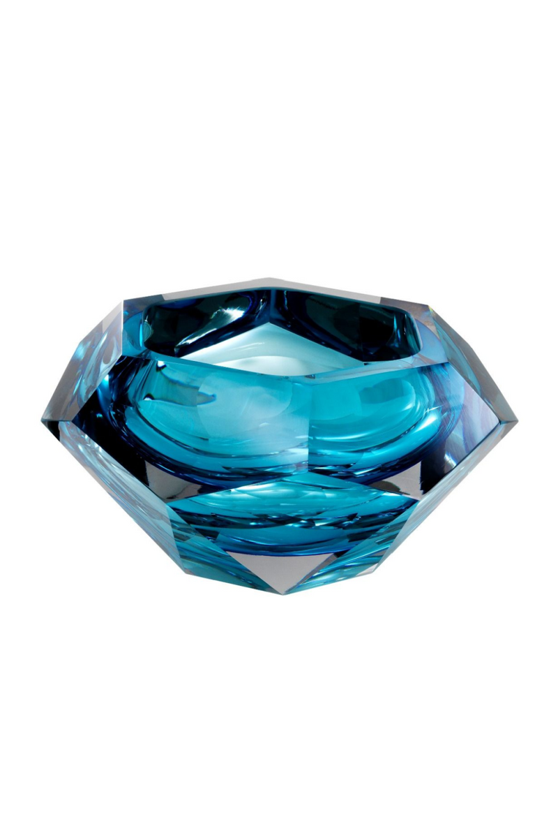 Cuenco de Cristal Azul | Eichholtz Las Hayas | Oroa.es