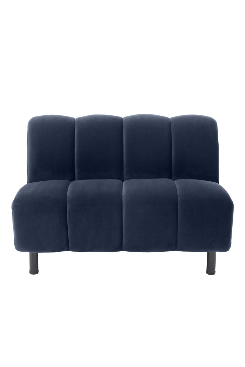 Sofá Modular de Terciopelo Azul | Eichholtz Hillman | Oroa.es