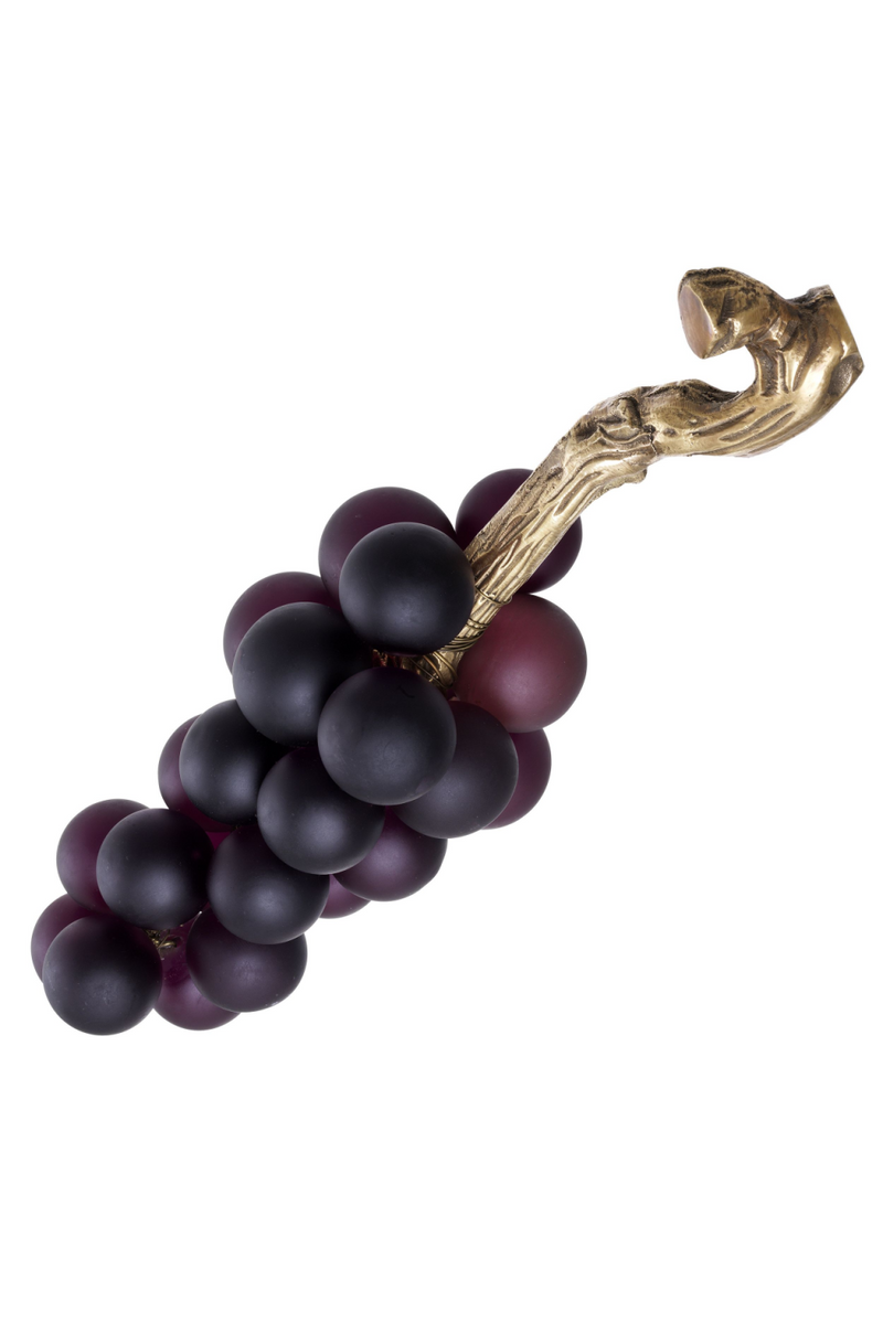 Decoración Uvas en Vidrio Púrpura | Eichholtz Grapes | Oroa.es