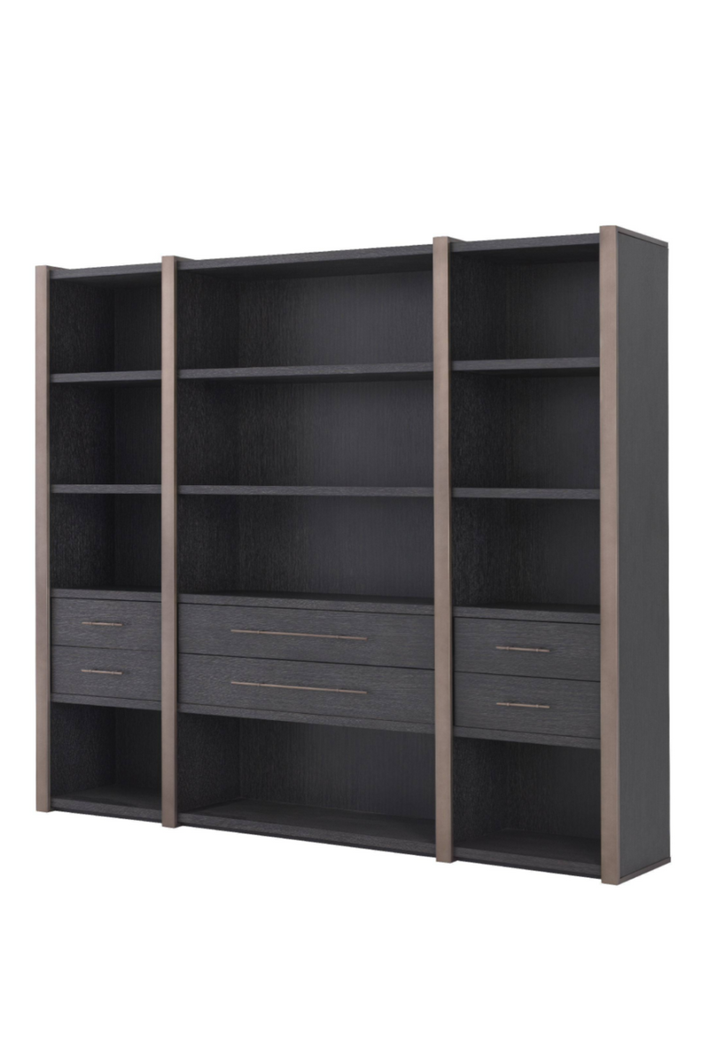 Gray Oak Shelving Cabinet | Eichholtz Canova |
