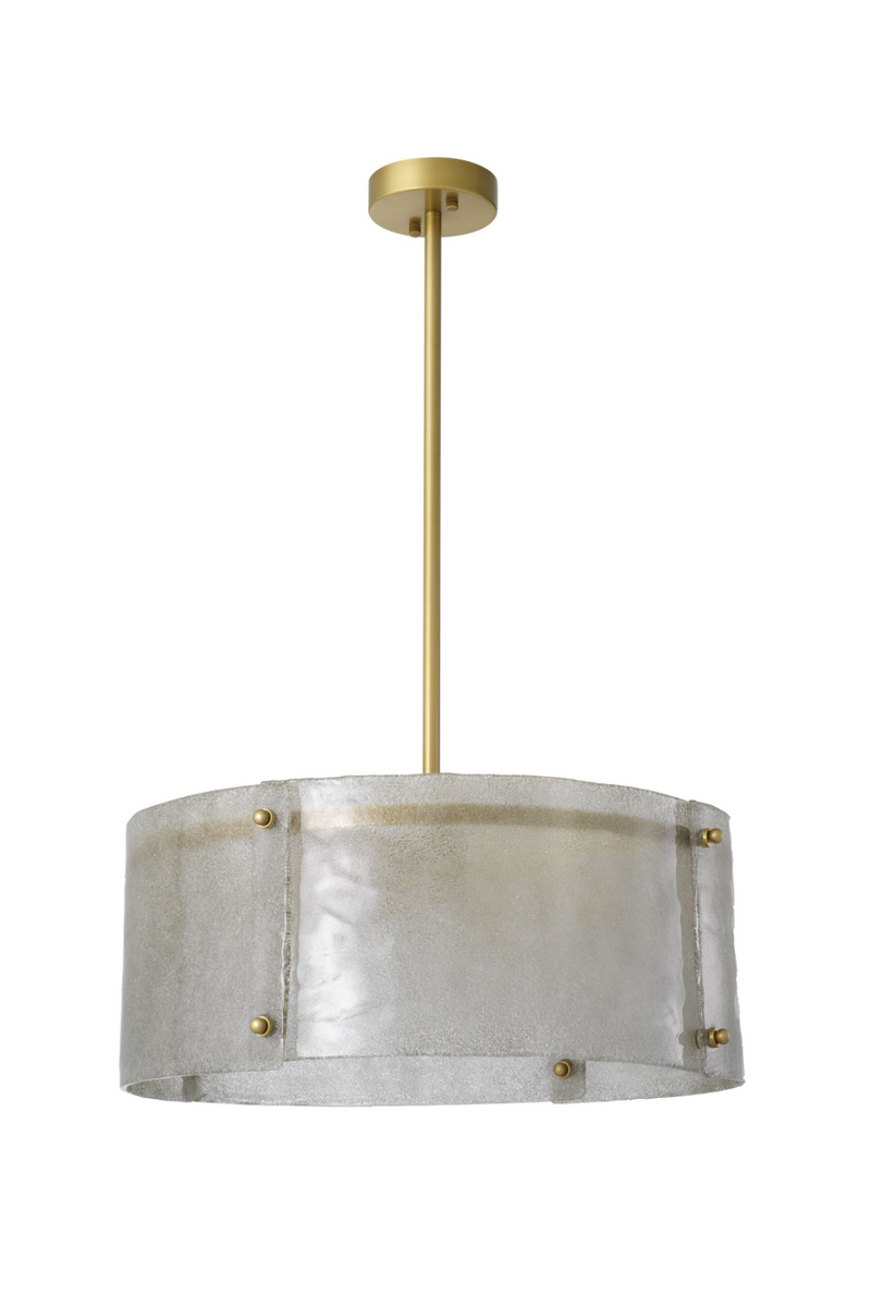 Lámpara de Techo de Vidrio Esmerilado Art Decó | Eichholtz Chiara | OROA.es