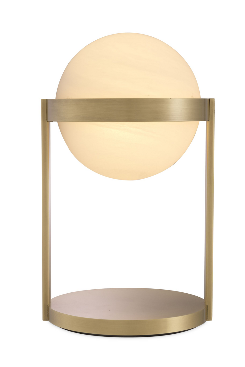 Lámpara de Mesa Globo de Latón Antiguo | Eichholtz Hayward | Oroa.es