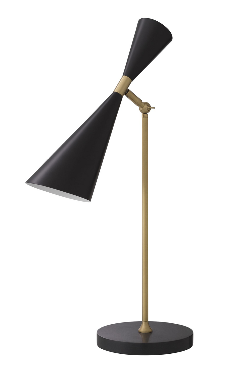 Lámpara de Mesa en Latón Envejecido | Eichholtz Milo | Oroa.es