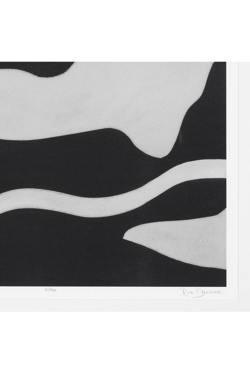 Impresión Artística Abstracta | Eichholtz Litho: Tides in Sepia II  |  Oroa.es