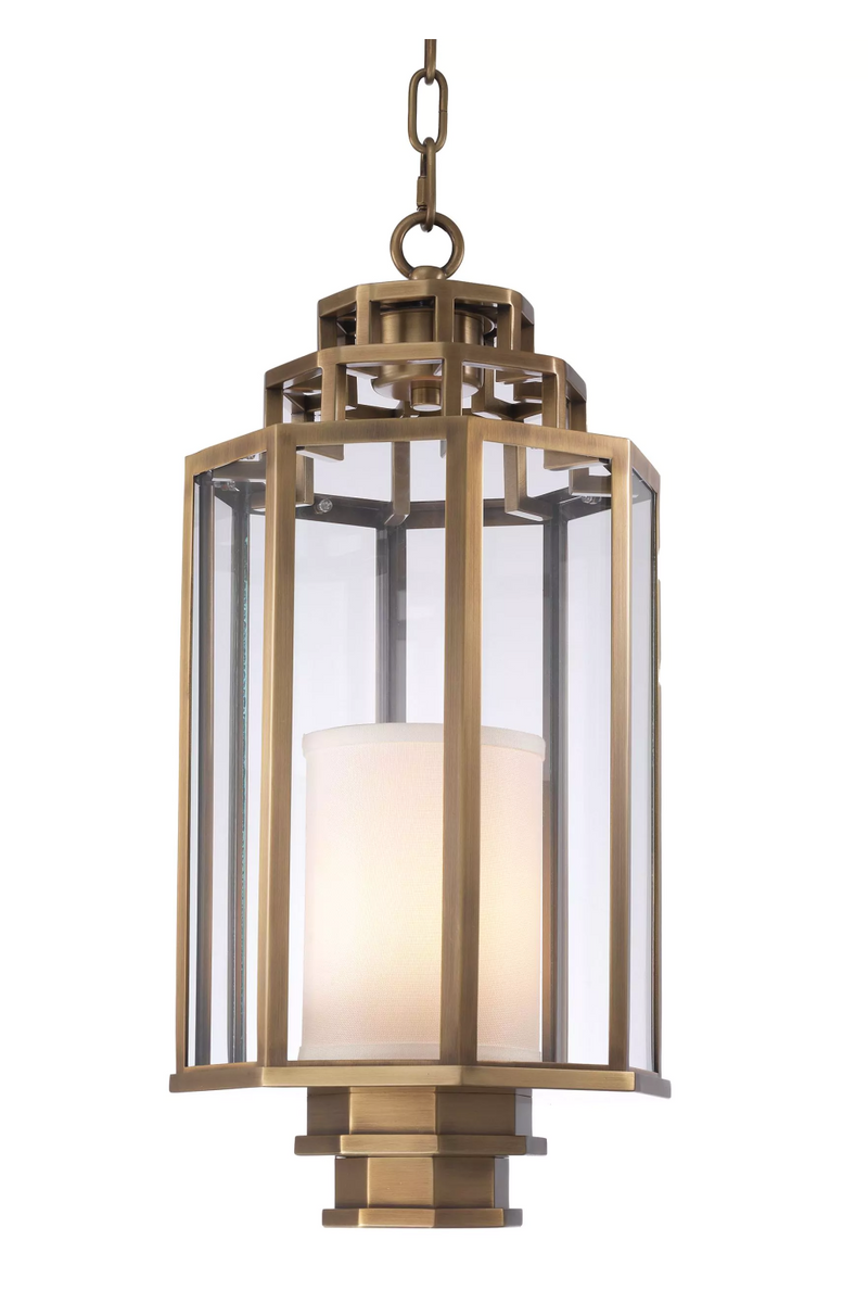 Lámpara de Techo de Latón Envejecido | Eichholtz Monticello M  | Oroa.es