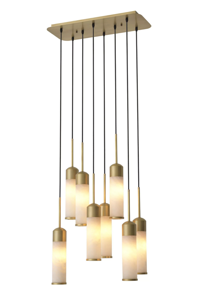 Lámpara de Suspensión de Latón Cepillado | Eichholtz Eos | Oroa.es