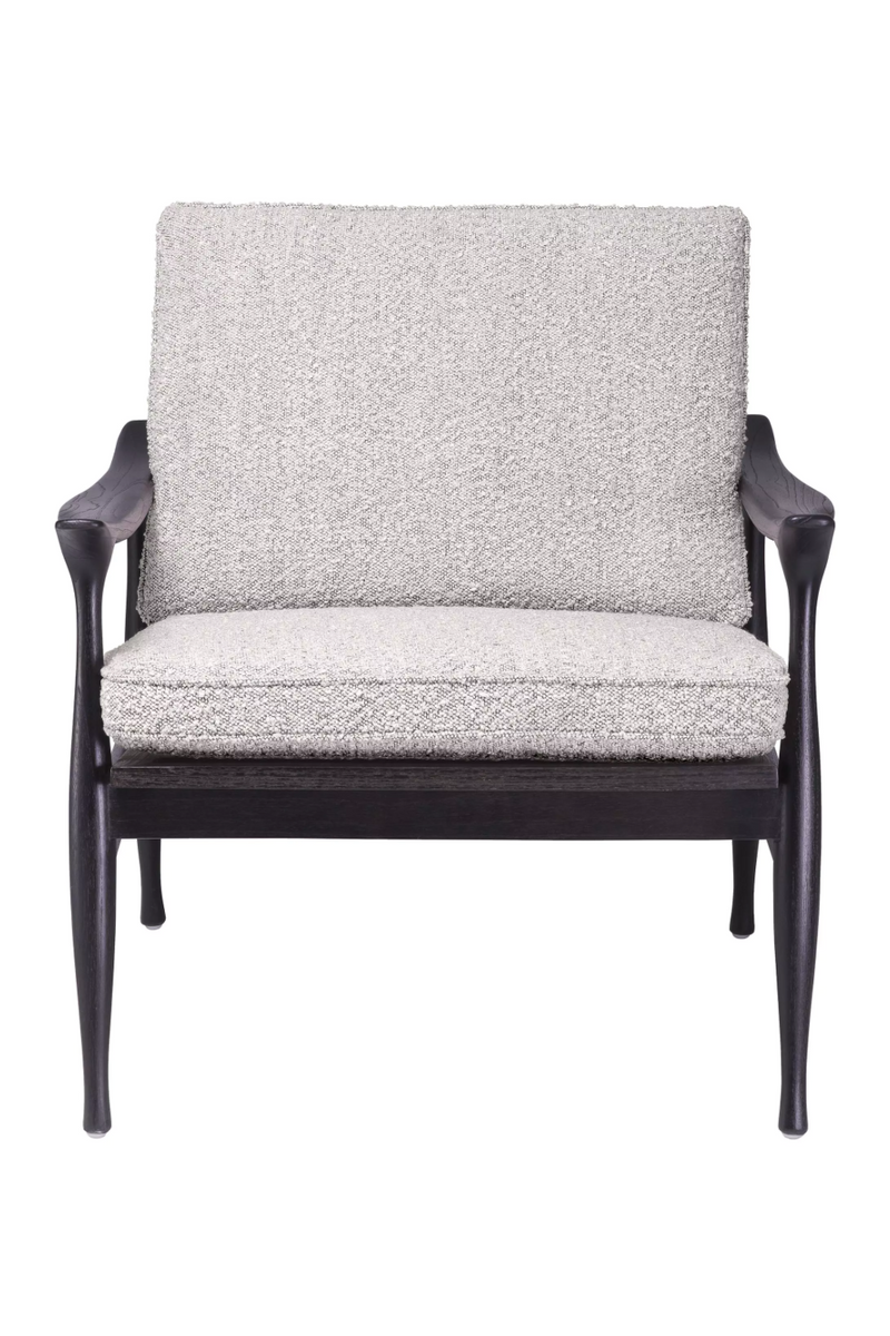 Sillón en Bouclé Gris | Eichholtz Manzo | Oroa.es