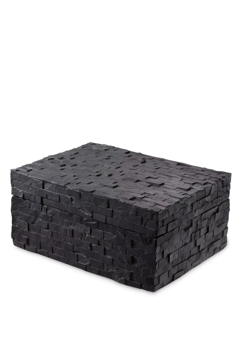 Caja Decorativa de Madera y Piedra | Eichholtz Meteora | Oroa.es