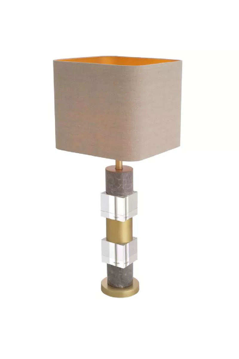 Lámpara de Mesa de Mármol Gris | Eichholtz Cullingham | Oroa.es