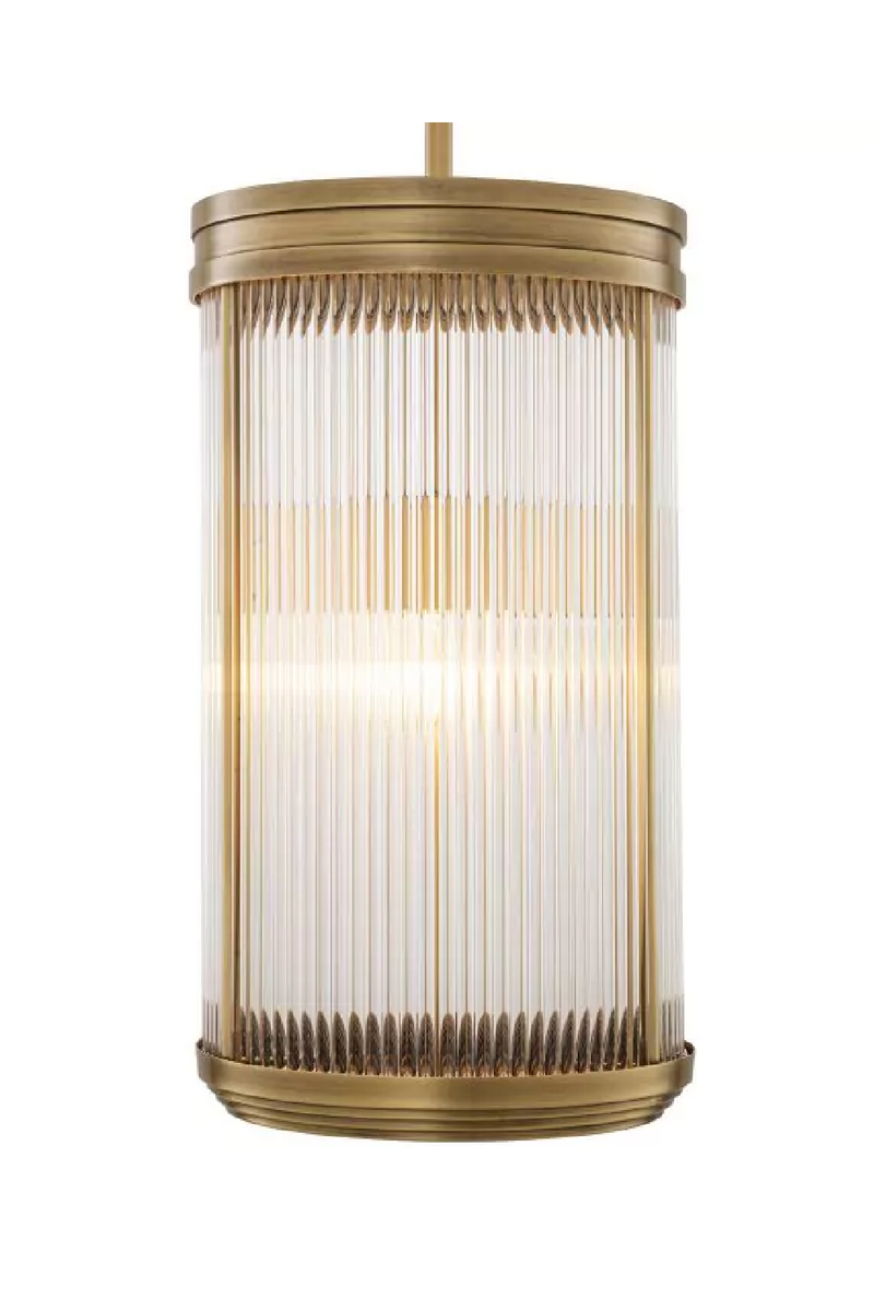 Lámpara Colgante en Latón Antiguo | Eichholtz Rousseau L | Oroa.es
