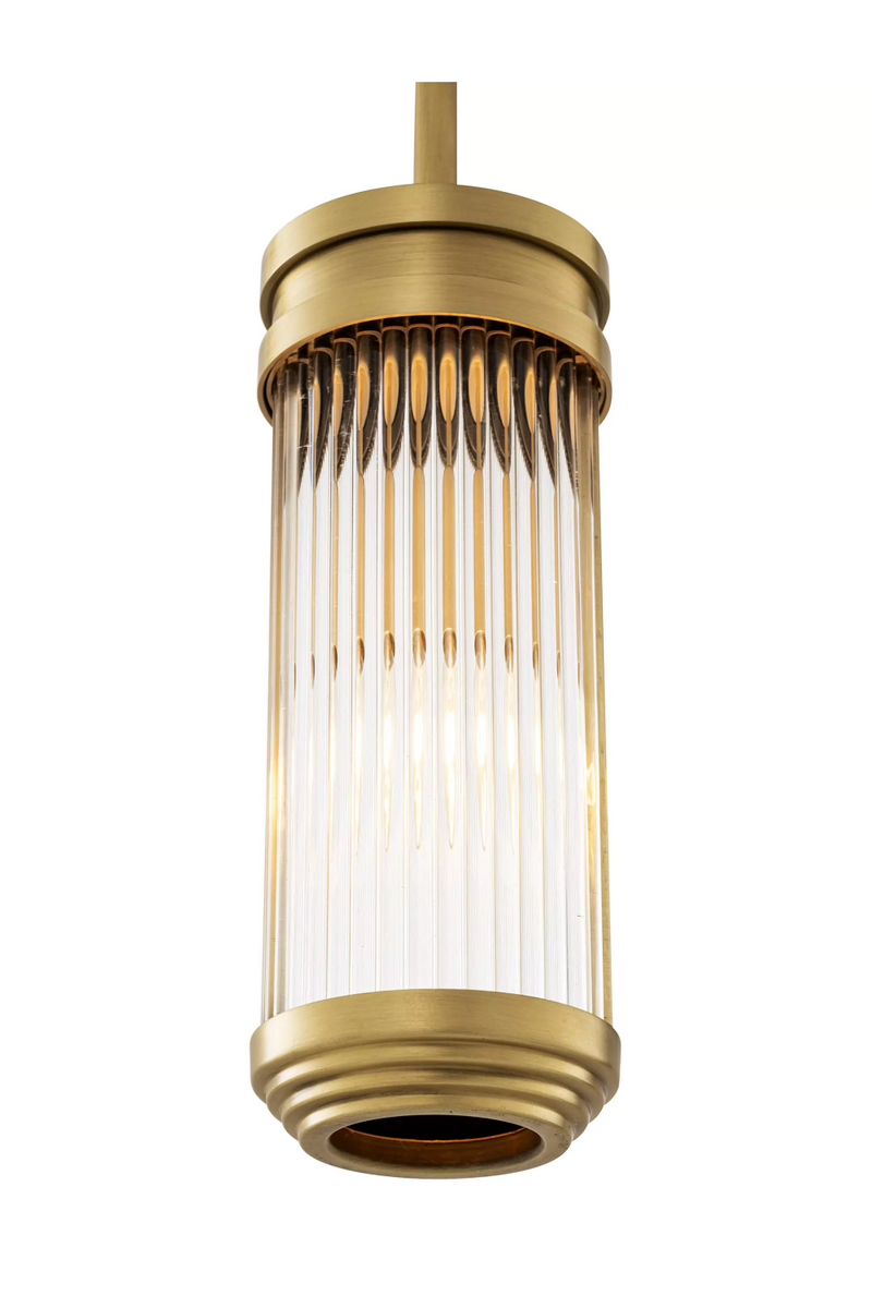 Lámpara Colgante en Latón Antiguo | Eichholtz Rousseau S | Oroa.es