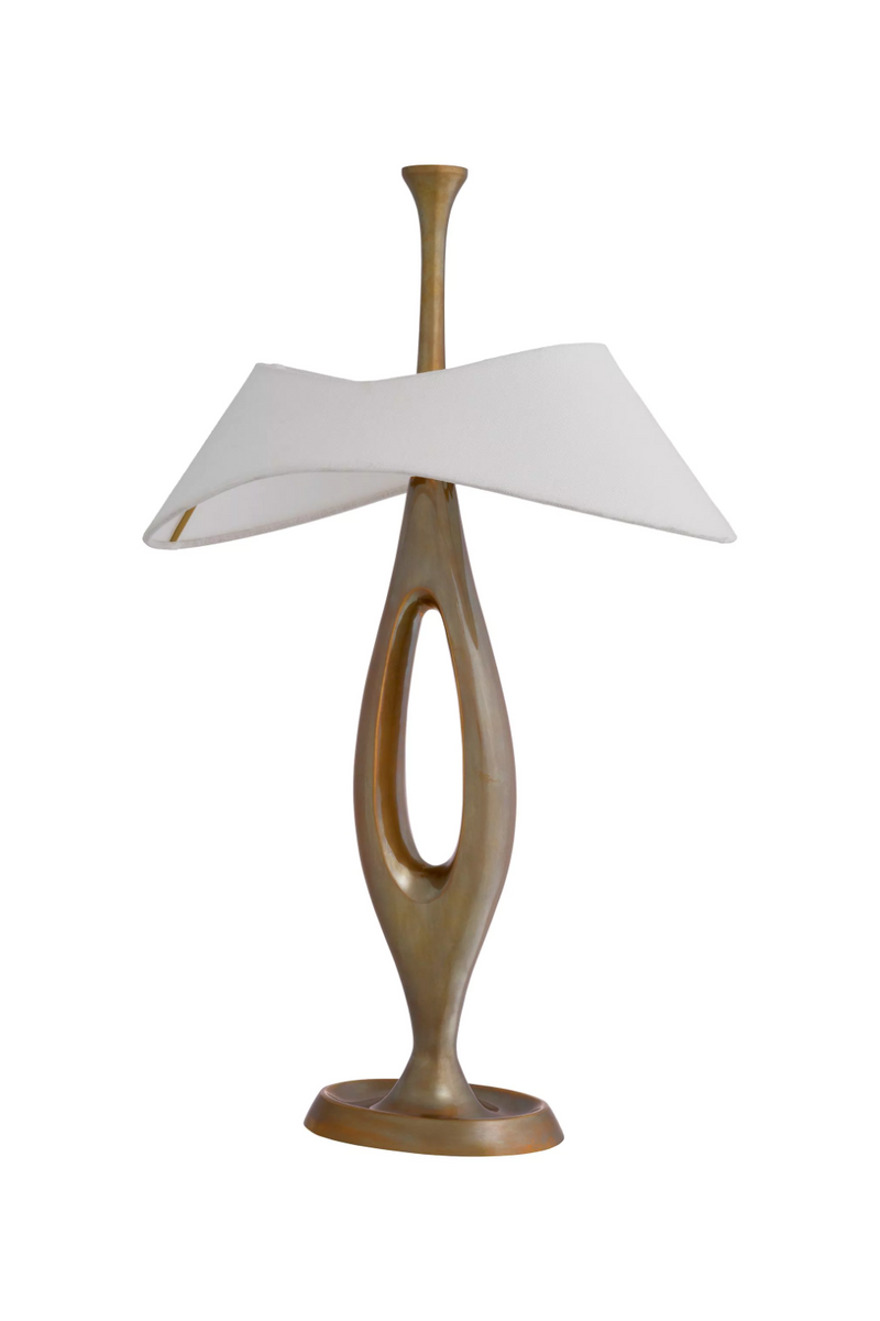 Lámpara de Mesa de Latón Vintage | Eichholtz Gianfranco | Oroa.es 