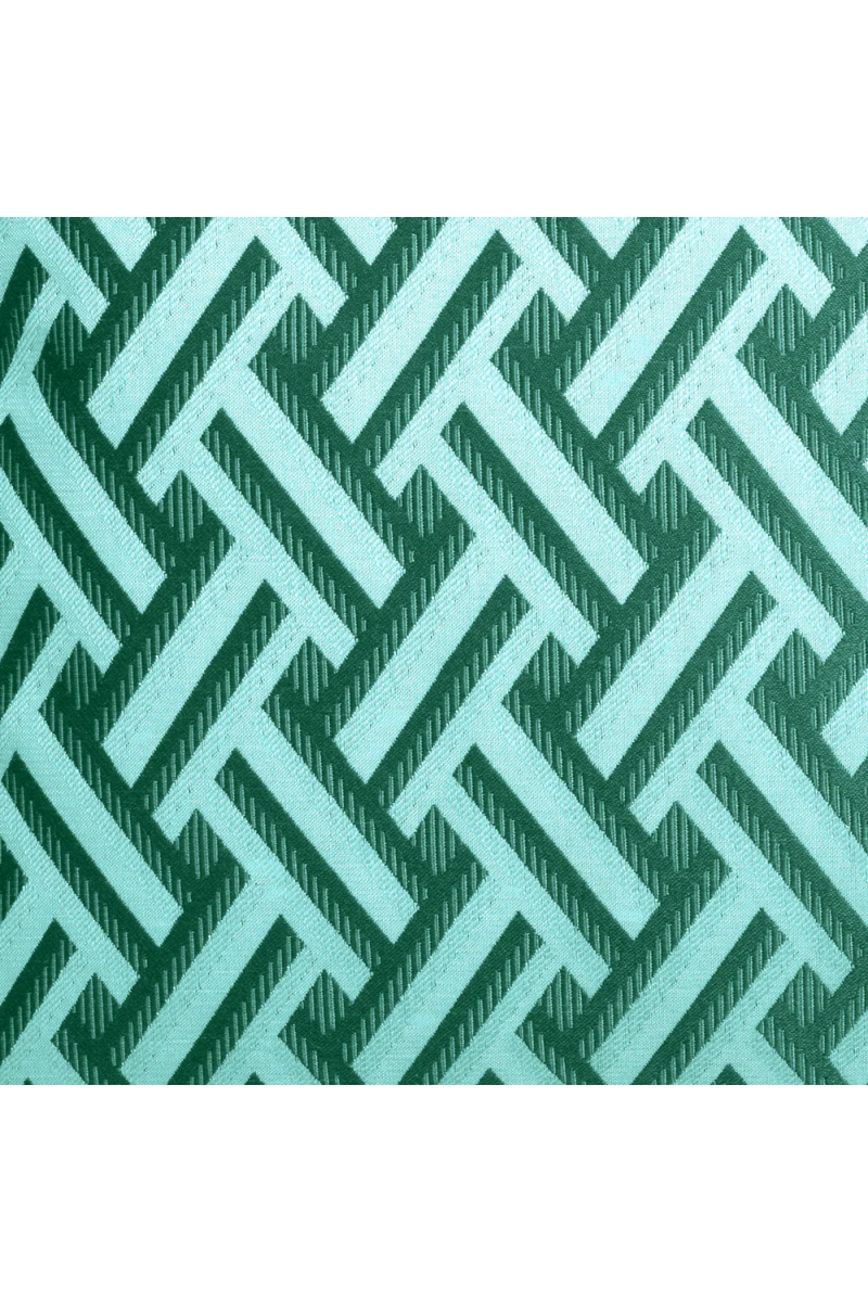 Cojín Decorativo Verde con Flecos | Eichholtz Doris L | Oroa.es