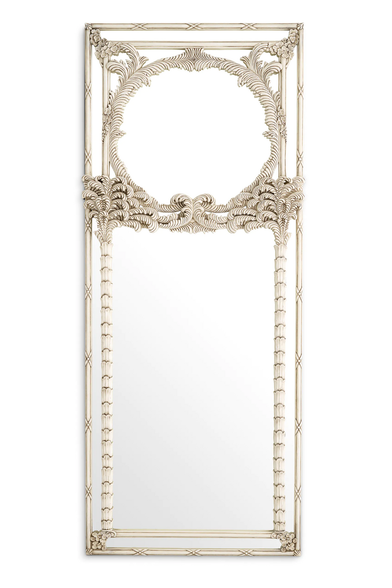 Espejo de Pared en Blanco Antiguo | Eichholtz Le Royal | Oroa.es