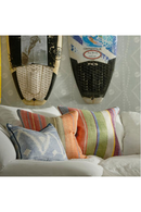 Cojín en Zigzag con Ribete de Terciopelo | Andrew Martin Babylon | Oroa.es