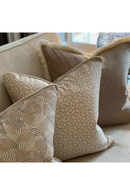 Coussin carré en laine camel | Andrew Martin York | Oroa.es