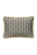 Coussin rectangulaire à maillons de chaîne | Andrew Martin Burlington | Oroa.es
