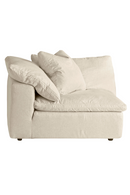 Ivory Linen Sectional Sofa L | Andrew Martin Truman | OROA