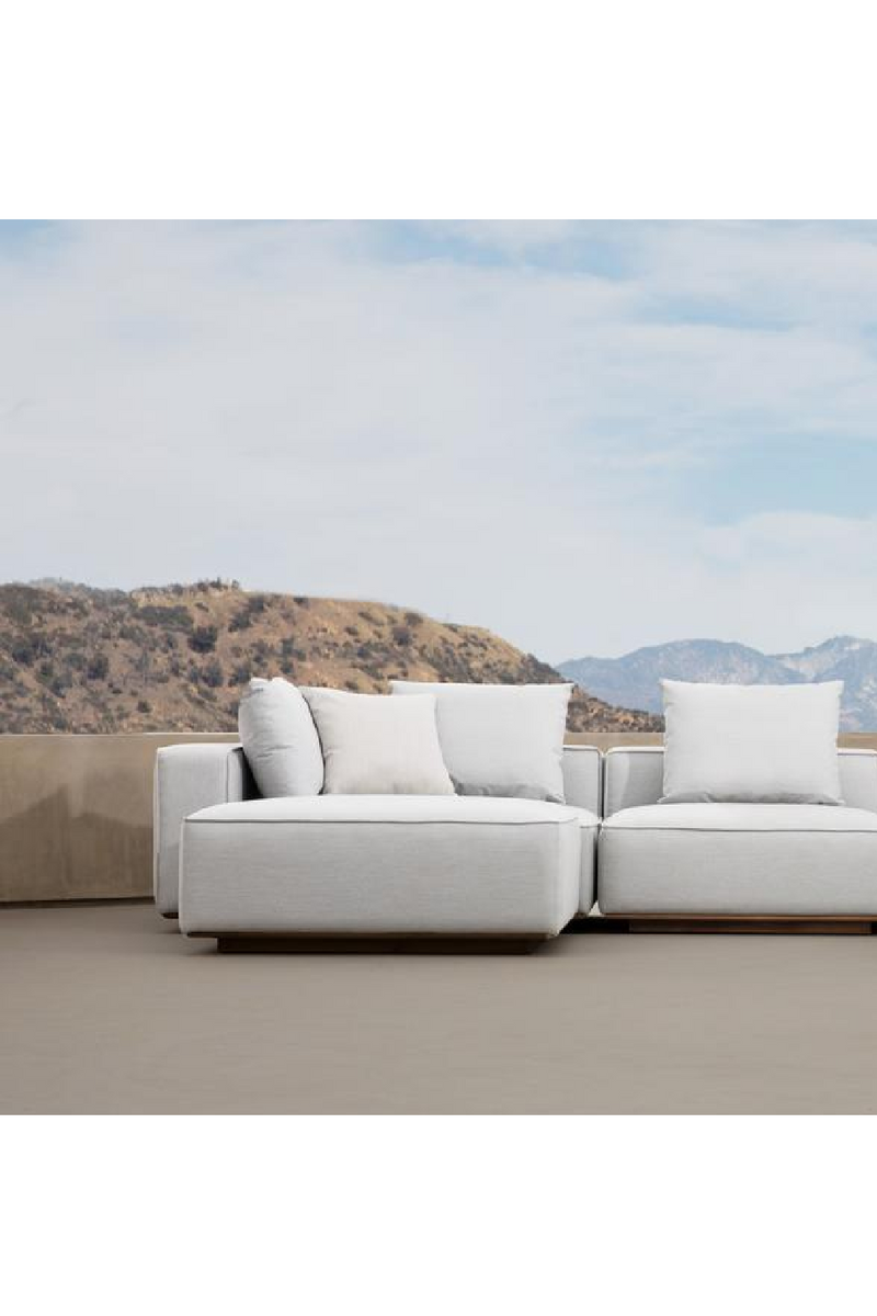 Aluminum Frame Outdoor Sectional Sofa | Andrew Martin Naxos | OROA