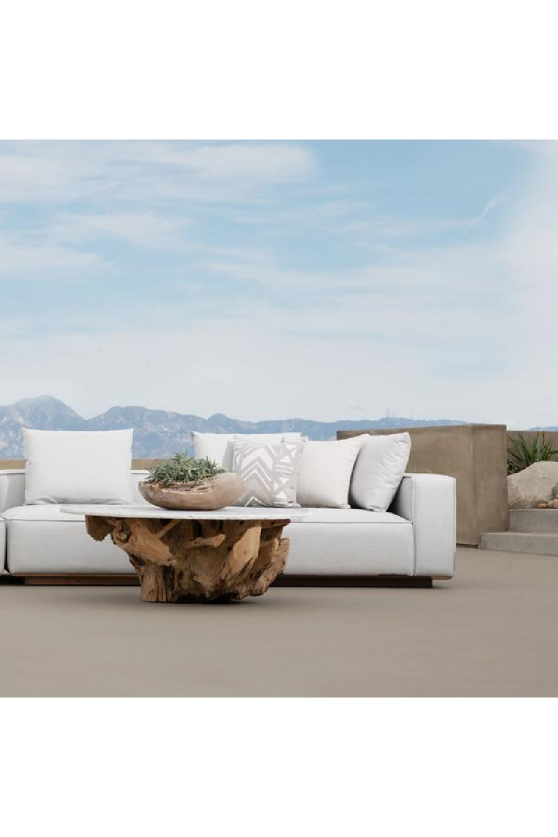 Aluminum Frame Outdoor Sectional Sofa | Andrew Martin Naxos | OROA