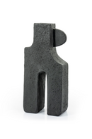 Jarrón Contemporáneo Negro | OROA Home Tribe | Oroa.es