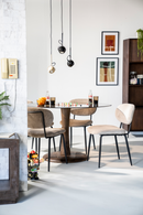 Mesa de Comedor Redonda de Vidrio | OROA Home Boogie | Oroa.es