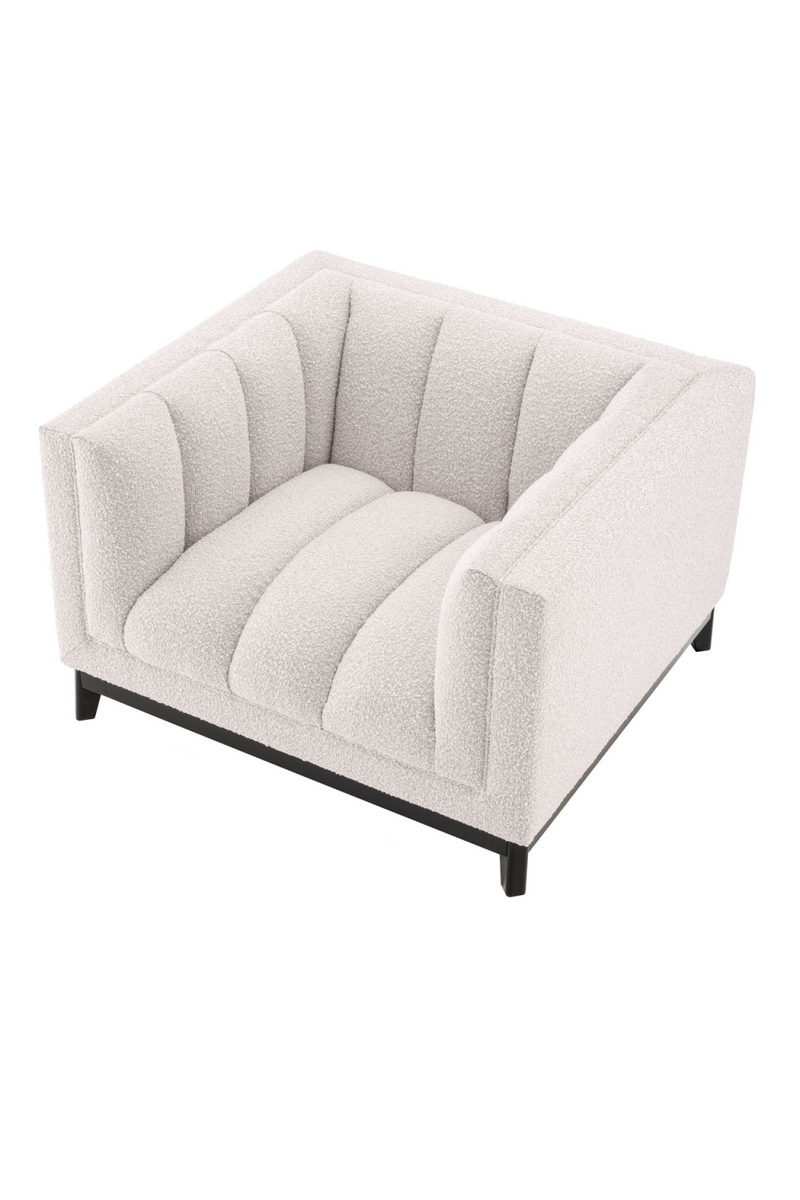 Sillón en Bouclé Crema | Eichholtz Ditmar | OROA.es