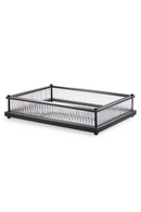 Bandeja de Cristal Rectangular | Eichholtz Cora | OROA.es