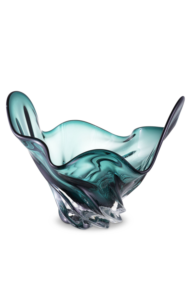 Cuenco Decorativo de Vidrio Verde | Eichholtz Ace | Oroa.es