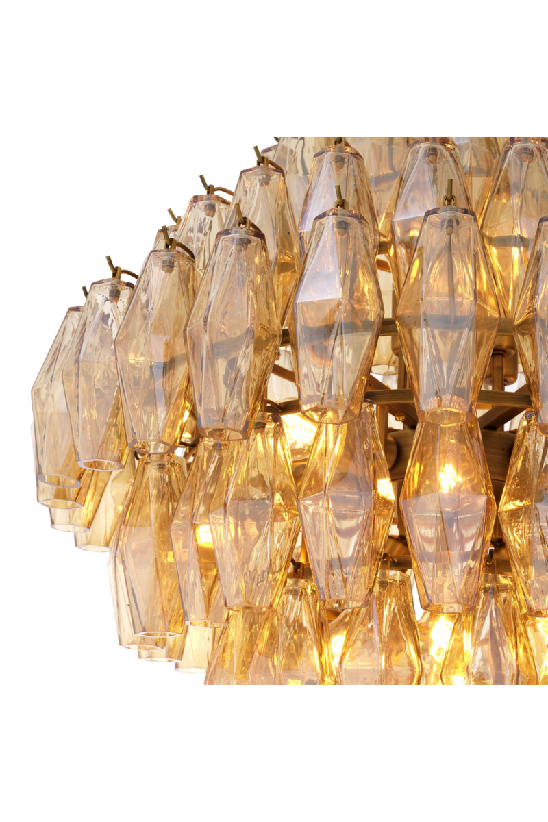 Lámpara de Cristal Ámbar | Eichholtz Benini L  | Oroa.es