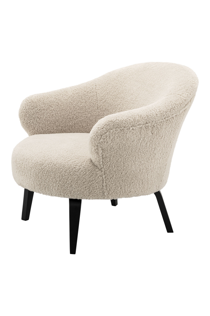 Fauteuil Brisbane crème | Eichholtz Moretti | Meubleluxe.fr