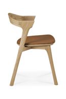 Silla de Comedor con Cojín de PIel | Ethnicraft Bok | Oroa.es