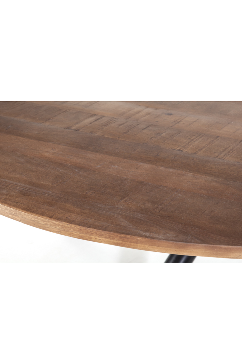 Mesa de Comedor Redonda de Madera (L) | OROA Home Mango | Oroa.es