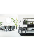 Mesa de Comedor Ovalada de Roble Negro M | OROA Home Siera | Oroa.es