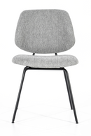 Silla de Comedor Tapizada Gris | OROA Home Lynn | Oroa.es