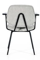 Silla de Comedor con Reposabrazos Gris | OROA Home Lynn | Oroa.es