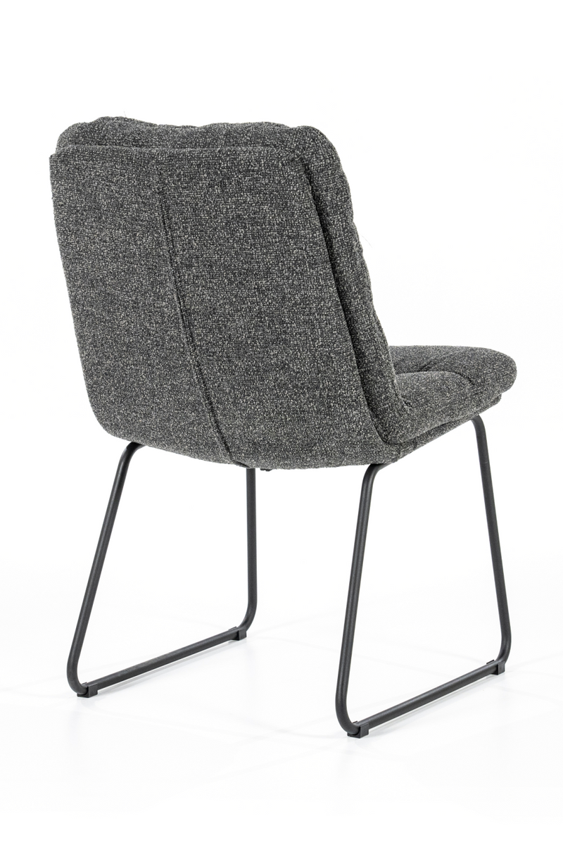 Silla de Comedor Tapizada Gris | OROA Home Danica | Oroa.es