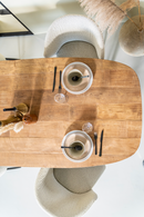 Mesa de Comedor de Teca Tratada | OROA Home Tabassum | Oroa.es