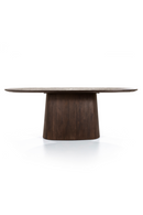 Mesa de Comedor con Pedestal de Madera S | OROA Home Aron | Oroa.es