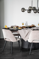 Mesa de Comedor con Pedestal de Madera M | OROA Home Aron | Oroa.es