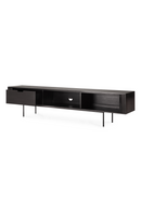Mueble de TV de Teca Negro | Ethnicraft Roller Max | Oroa.es