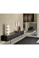 Mueble de TV de Teca Negro | Ethnicraft Roller Max | Oroa.es