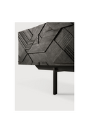 Mueble de TV de Teca Negro | Ethnicraft Graphic | Oroa.es