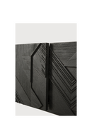 Mueble de TV de Teca Negro | Ethnicraft Graphic | Oroa.es