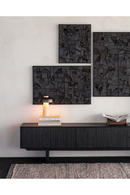 Mueble de TV de Teca Negra | Ethnicraft Mosaic | Oroa.es