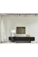 Mueble de TV de Teca Negra | Ethnicraft Mosaic | Oroa.es