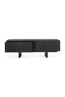Mueble de TV de Teca Negra | Ethnicraft Mosaic | Oroa.es