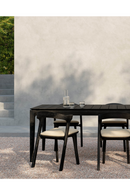 Mesa de Comedor de Exterior de Teca Negra | Ethnicraft Bok | Oroa.es