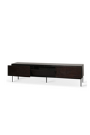 Mueble de TV de Teca Oscura | Ethnicraft Grooves | Oroa.es